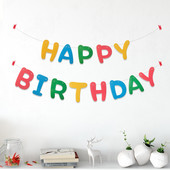 Palju õnne sünnipäevaks bänner Paberist punutud vanikubännerid lippude tõmbamine DIY peokaunistus poistele tüdrukule beebi dušitarbed kaunistus kingitus