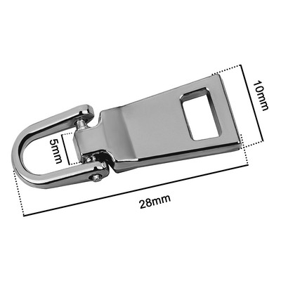 1vnt 8# 5# 3# nuimami metaliniai užtrauktukų traukikliai užtrauktukų slankikliams Galvos užtrauktukų taisymas kuprinės palto skirtuke "pasidaryk pats" siuvimo priedai