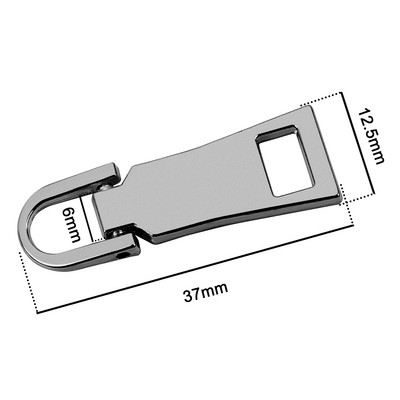 1vnt 8# 5# 3# nuimami metaliniai užtrauktukų traukikliai užtrauktukų slankikliams Galvos užtrauktukų taisymas kuprinės palto skirtuke "pasidaryk pats" siuvimo priedai