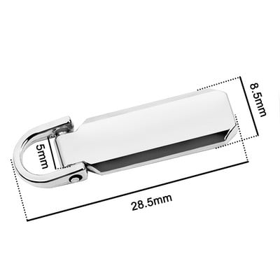 1vnt 8# 5# 3# nuimami metaliniai užtrauktukų traukikliai užtrauktukų slankikliams Galvos užtrauktukų taisymas kuprinės palto skirtuke "pasidaryk pats" siuvimo priedai