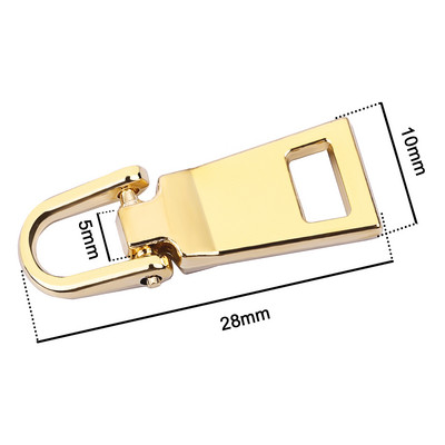 1vnt 8# 5# 3# nuimami metaliniai užtrauktukų traukikliai užtrauktukų slankikliams Galvos užtrauktukų taisymas kuprinės palto skirtuke "pasidaryk pats" siuvimo priedai
