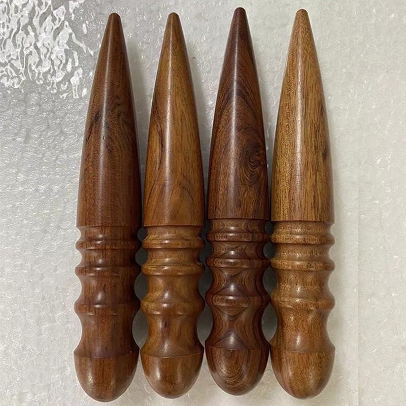 Ādas pulēšanas slīdēšanas rīks Masīvkoka ādas malu slīpēšanas stienis Sandalkoka DIY roku darbs