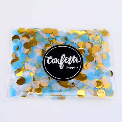 1cm 10g/pungă hârtie confetti amestec de culori pentru decorarea petrecerii de ziua de naștere țesut rotund pentru baloane transparente