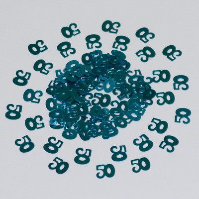 15g Небесно синьо парти Честит рожден ден Конфети Номер Цифрови 13 16 18 20 21 30 40 50 60 70 80 Честит рожден ден Маса Разпръснато