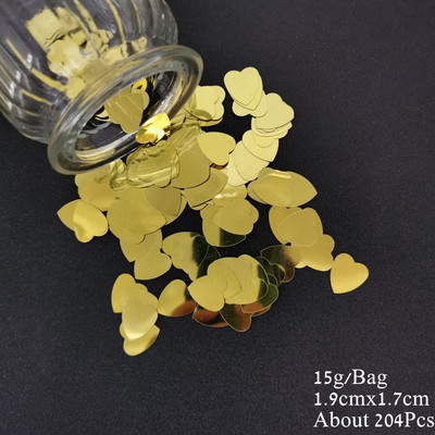 Esküvői asztali konfetti, férjhez ment Mrs. Heart Love Scatter flitterek DIY Házassági Party Templom Ceneterpiece Dekorációs kellékek