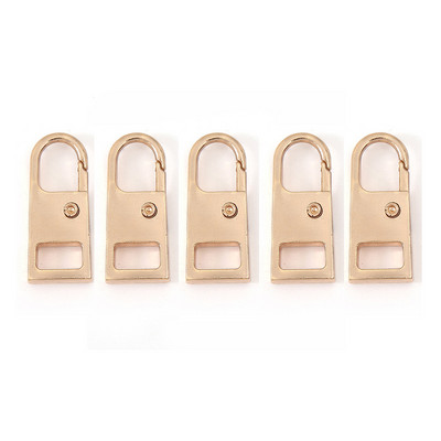 5 бр. Универсален незабавен комплект за ремонт на глава с метален цип, смяна на счупена катарама, пътна чанта, куфар, глава с цип Направи си сам шиене