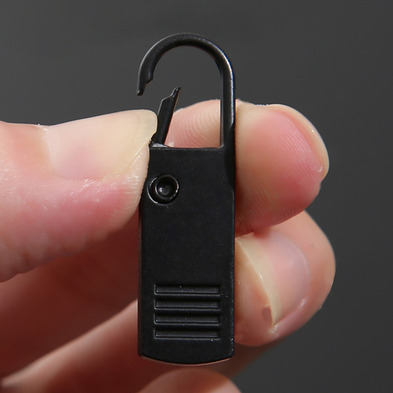 5 бр. Универсален незабавен комплект за ремонт на глава с метален цип, смяна на счупена катарама, пътна чанта, куфар, глава с цип Направи си сам шиене