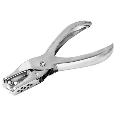 LMDZ 1kom Drška Rezač za bušenje rupa Kliješta za bušenje papira za bilježnice Školski uredski uvez Višenamjenski papir 2 boje