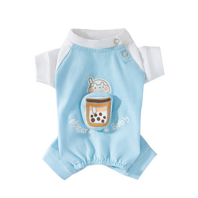 Animal de companie Câine cu patru picioare Serviciu la domiciliu Body subțire Love Crep Dantela Costum cu aer condiționat Cățeluș mic și mijlociu Haine pentru pisici XS~XXL