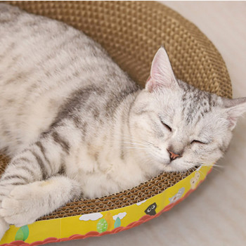 Χονδρικό παιχνίδι κατοικίδιων για γάτες χωρίς χνούδι Κυματοειδές μαξιλάρι ξυσίματος Φωλιά Εκπαίδευσης Νύχια αναρρίχησης Πίνακες Αξεσουάρ για γάτες