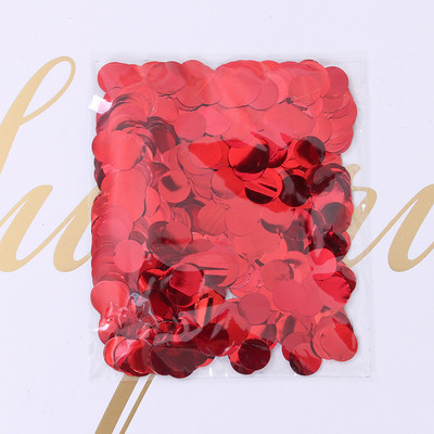 20g/vrećica Okrugli PET balon Šljokice Konfeti Svadbena zabava Valovita kuglica Punilo Prozirni balon Aluminijska folija Ostaci papira