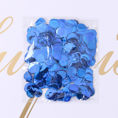 20g/vrećica Okrugli PET balon Šljokice Konfeti Svadbena zabava Valovita kuglica Punilo Prozirni balon Aluminijska folija Ostaci papira