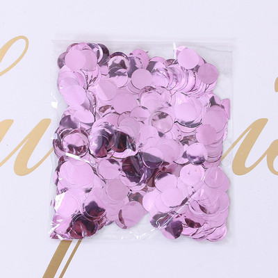 20g/vrećica Okrugli PET balon Šljokice Konfeti Svadbena zabava Valovita kuglica Punilo Prozirni balon Aluminijska folija Ostaci papira