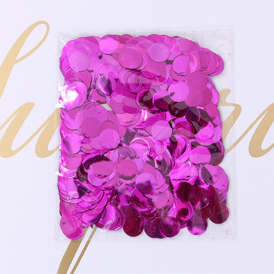 20g/vrećica Okrugli PET balon Šljokice Konfeti Svadbena zabava Valovita kuglica Punilo Prozirni balon Aluminijska folija Ostaci papira