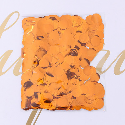 20g/vrećica Okrugli PET balon Šljokice Konfeti Svadbena zabava Valovita kuglica Punilo Prozirni balon Aluminijska folija Ostaci papira