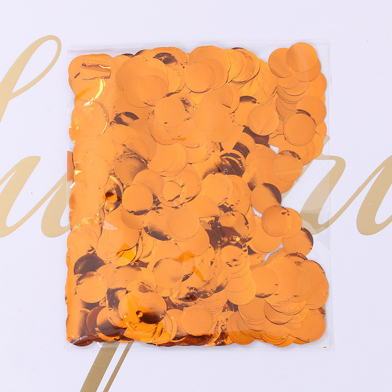 20g/vrećica Okrugli PET balon Šljokice Konfeti Svadbena zabava Valovita kuglica Punilo Prozirni balon Aluminijska folija Ostaci papira