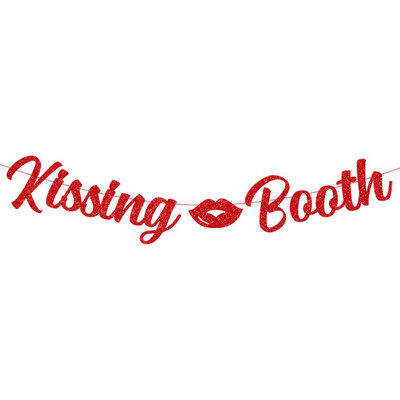 2M Valentino dienos kabantis papuošimas Reklamjuostė Blizgučiai Laiškai Meilės Širdies Gelbėjimo reklamjuostės Girliandos Valentino dienos vestuvių dekoracijos