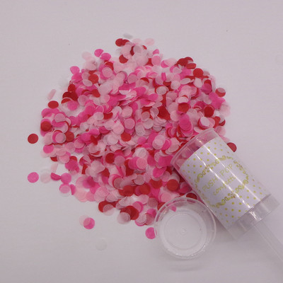 Bogate boje Push Pop Konfeti Poppers Topovi za Baby Shower Događaj Party pribor Vjenčanje Rođendanska zabava Dekoracija