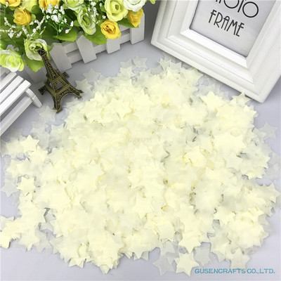 15g/maiss 2,5cm 1collas krāsains zvaigžņots salvešu papīra konfeti kāzu piederumiem viesību galda rotājumi