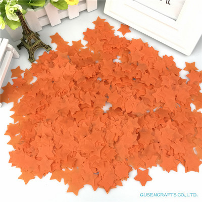 15g/maiss 2,5cm 1collas krāsains zvaigžņots salvešu papīra konfeti kāzu piederumiem viesību galda rotājumi