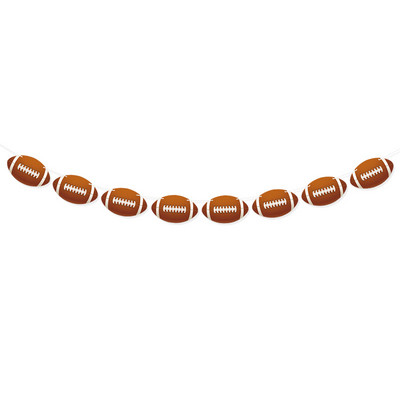 Sporta ballītes noformējums Reklāmkarogs Futbols Volejbols Regbijs Futbols Basketbols Beisbols Papīra vītnes ballītes norises vietas noformējums