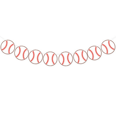Sporta ballītes noformējums Reklāmkarogs Futbols Volejbols Regbijs Futbols Basketbols Beisbols Papīra vītnes ballītes norises vietas noformējums