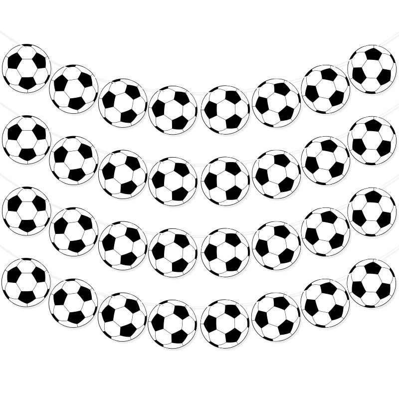 Sporta ballītes noformējums Reklāmkarogs Futbols Volejbols Regbijs Futbols Basketbols Beisbols Papīra vītnes ballītes norises vietas noformējums