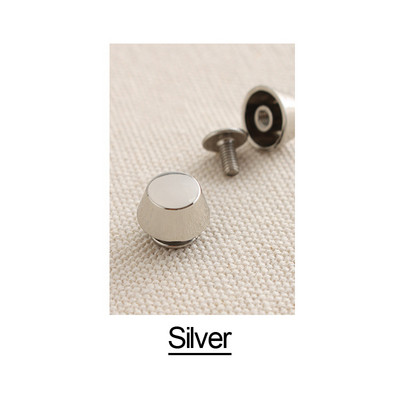 Betim 10 buc. Nituri din aliaj de zinc de înaltă calitate, cu șuruburi pentru spate, piciorușe, șuruburi metalice, pentru bricolaj, accesorii modificate pentru geanta din piele