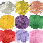 2,5 cm 10 g po vrećici Šareni ružičasti zlatni svileni papir Okrugli konfeti za balone Nova godina Vjenčanje Rođendanska zabava Dekoracije za stol