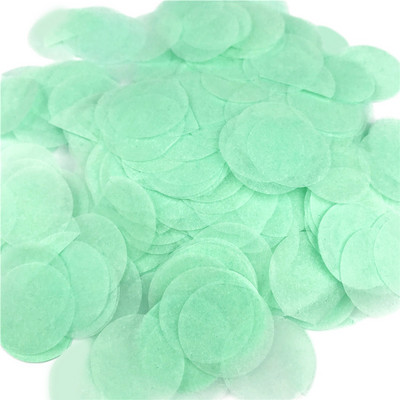 2,5 cm 10 g po vrećici Šareni ružičasti zlatni svileni papir Okrugli konfeti za balone Nova godina Vjenčanje Rođendanska zabava Dekoracije za stol