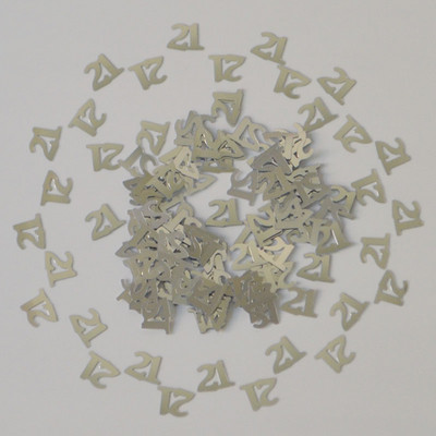 15 g melna sudraba konfeti cipars 13 16 18 20 21 30 40 50 60 70 80 Daudz laimes dzimšanas dienas svinību galda izkaisītie rotājumi