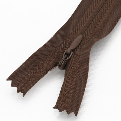 10db láthatatlan cipzárok barkácsolás nylon tekercs cipzár 18-60 cm szabó varró ruhák párna kézművesség kézműves varró ruha kiegészítők