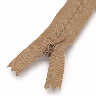 10db láthatatlan cipzárok barkácsolás nylon tekercs cipzár 18-60 cm szabó varró ruhák párna kézművesség kézműves varró ruha kiegészítők