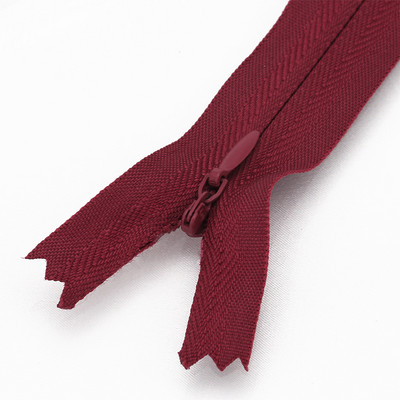 10db láthatatlan cipzárok barkácsolás nylon tekercs cipzár 18-60 cm szabó varró ruhák párna kézművesség kézműves varró ruha kiegészítők