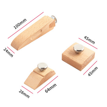 Блок за шлайфане на шкурка Направи си сам дървен дъбен инструмент Инструмент за полиране на кожени кантове Инструмент за шлифоване на дървени ръбове Инструменти за обработка на шкурка
