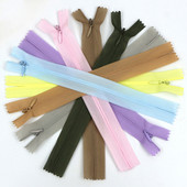 10τμχ Αόρατα φερμουάρ 18-60cm 3# Φερμουάρ νάιλον για Ράφτη Ράψιμο Φερμουάρ φερμουάρ DIY Handcraft Αξεσουάρ για νυφικά