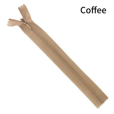 10τμχ Αόρατα φερμουάρ 18-60cm 3# Φερμουάρ νάιλον για Ράφτη Ράψιμο Φερμουάρ φερμουάρ DIY Handcraft Αξεσουάρ για νυφικά