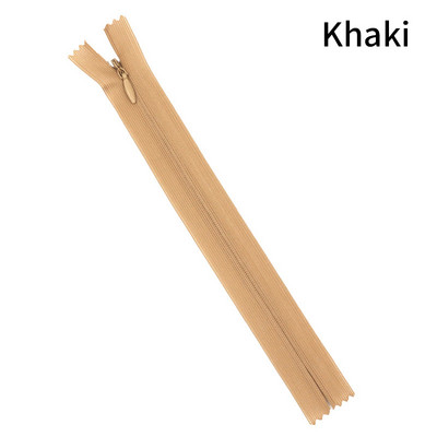 10τμχ Αόρατα φερμουάρ 18-60cm 3# Φερμουάρ νάιλον για Ράφτη Ράψιμο Φερμουάρ φερμουάρ DIY Handcraft Αξεσουάρ για νυφικά