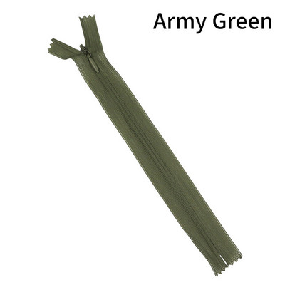 10τμχ Αόρατα φερμουάρ 18-60cm 3# Φερμουάρ νάιλον για Ράφτη Ράψιμο Φερμουάρ φερμουάρ DIY Handcraft Αξεσουάρ για νυφικά