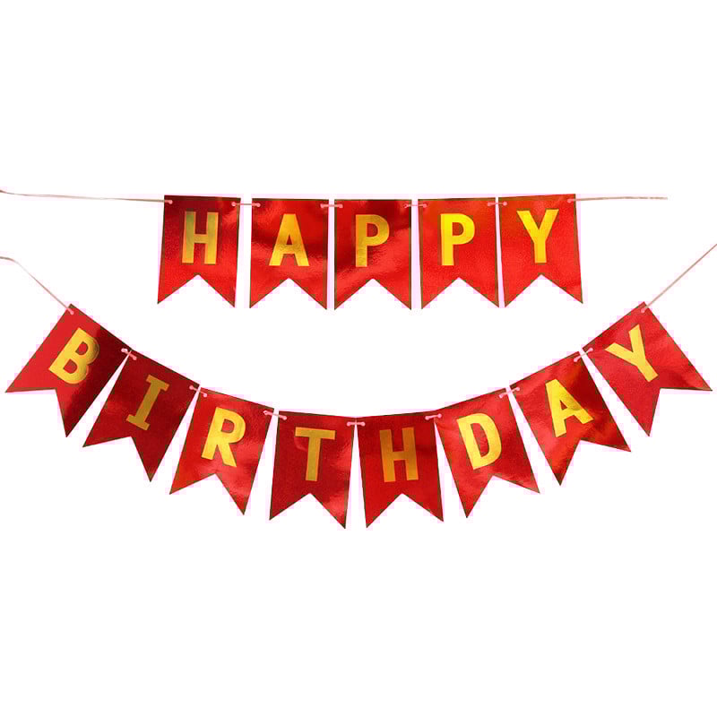 Daudz laimes dzimšanas dienā Reklāmkarogs Spogulis Zelts Sudrabs Sarkans Zils Daudz laimes dzimšanas dienā Bunding Garland Karogi Foto kabīnes bērnu dušas dekors