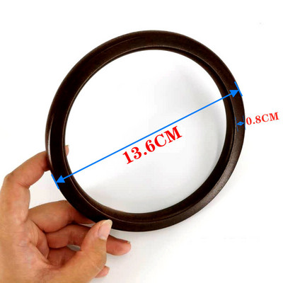 Okrugla ručno izrađena torba s drvenom ručkom Dodaci za torbicu s ručkom Drvena ručka s korijenjem Drvena kružna ručka DIY torbica s ručkom za remen