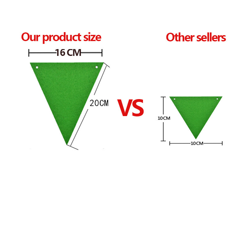 Vintage haki brūnas kafijas vimpeļi ķekaru reklāmkarogs Kāzu/Ziemassvētku dienas/dzimšanas dienas ballīšu karogi Iekaramie vītnes dekorēšanas piederumi