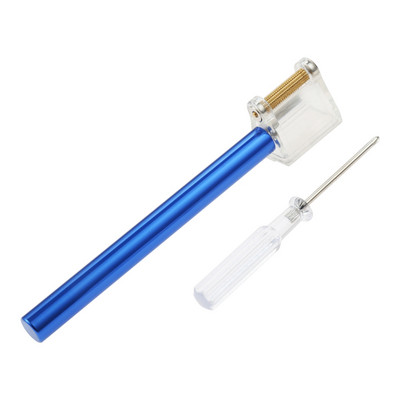 1 gab. Ādas malu eļļas rullīšu pildspalva 5 krāsu 12,5 cm līmēšanas krāsvielu pildspalvas aplikators.