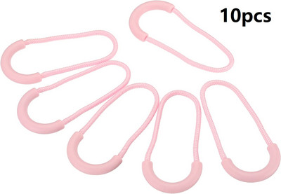 10 db cipzár húzó lehúzó vége illeszkedik kötél címke csere klip Törött csat rögzítő cipzár fül Utazótáska Bőrönd sátor