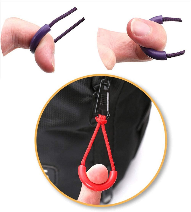 10 db cipzár húzó lehúzó vége illeszkedik kötél címke csere klip Törött csat rögzítő cipzár fül Utazótáska Bőrönd sátor