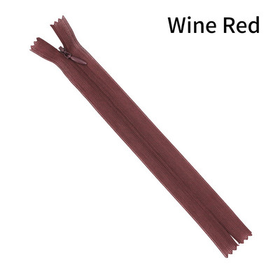 10gab 18-60cm 3# neredzami rāvējslēdzēji neilona mežģīņu rāvējslēdzēji drēbju rāvējslēdzēju rāvējslēdzēji DIY roku darbs kāzu kleitu apģērbu šūšanas piederumi