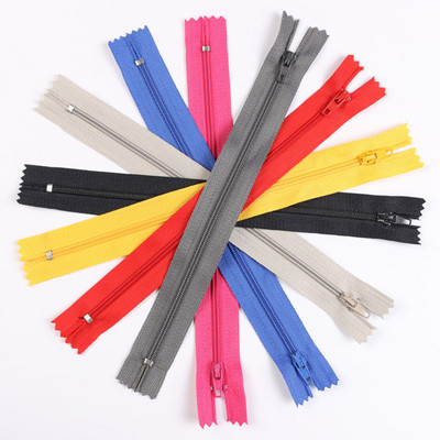 5PCs Length Nylon Coil Zippers Tailor Handcraft Sewing DIY Pillowcase Bag Trousers Clothing Slider Closure Garment Accessories