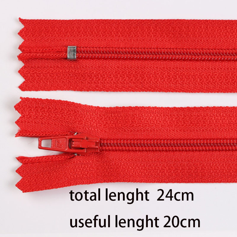 5 tk Pikkus nailonist mähis tõmblukud rätsepa käsitöö õmblemine DIY padjapüür kott püksid riided liugur sulgur Rõivaste tarvikud