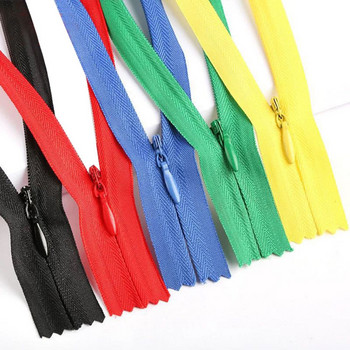 10 τμχ 20cm 35cm 45cm 50cm 60cm 65cm Long Invisible Zippers Nylon Coil Zipper Tairor For Handcraft Sewing Πανί Αξεσουάρ
