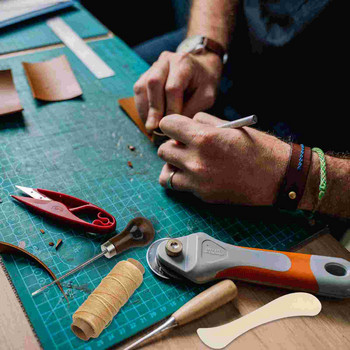 Инструменти за работа с игла за кожа Направи си сам Консумативи за занаяти Инструменти Оригами Ръчно зашиване Комплекти от метални комплекти